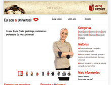 Tablet Screenshot of eusouauniversal.com